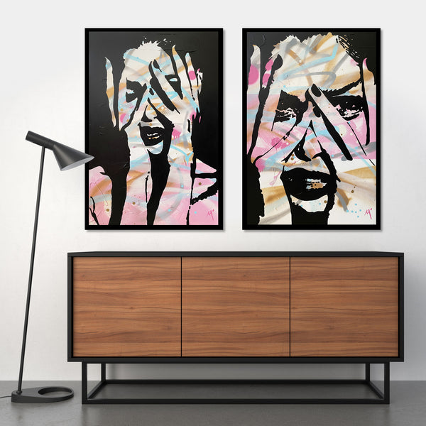 HIDDEN PASTEL 2 -  Painted Artwork