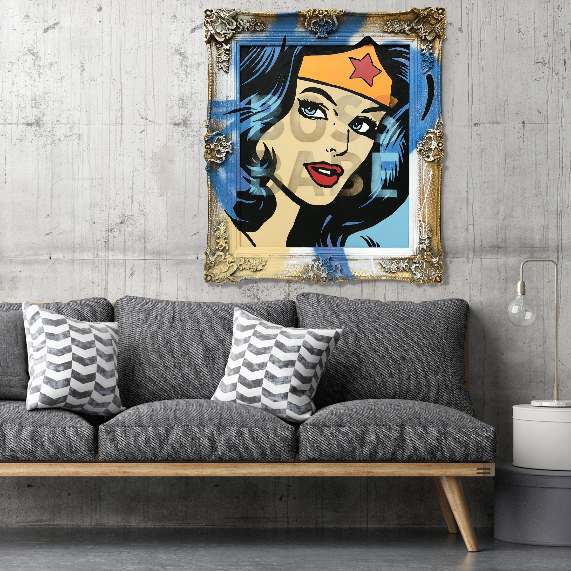 'BOSS BABE' -  Original Painted Artwork