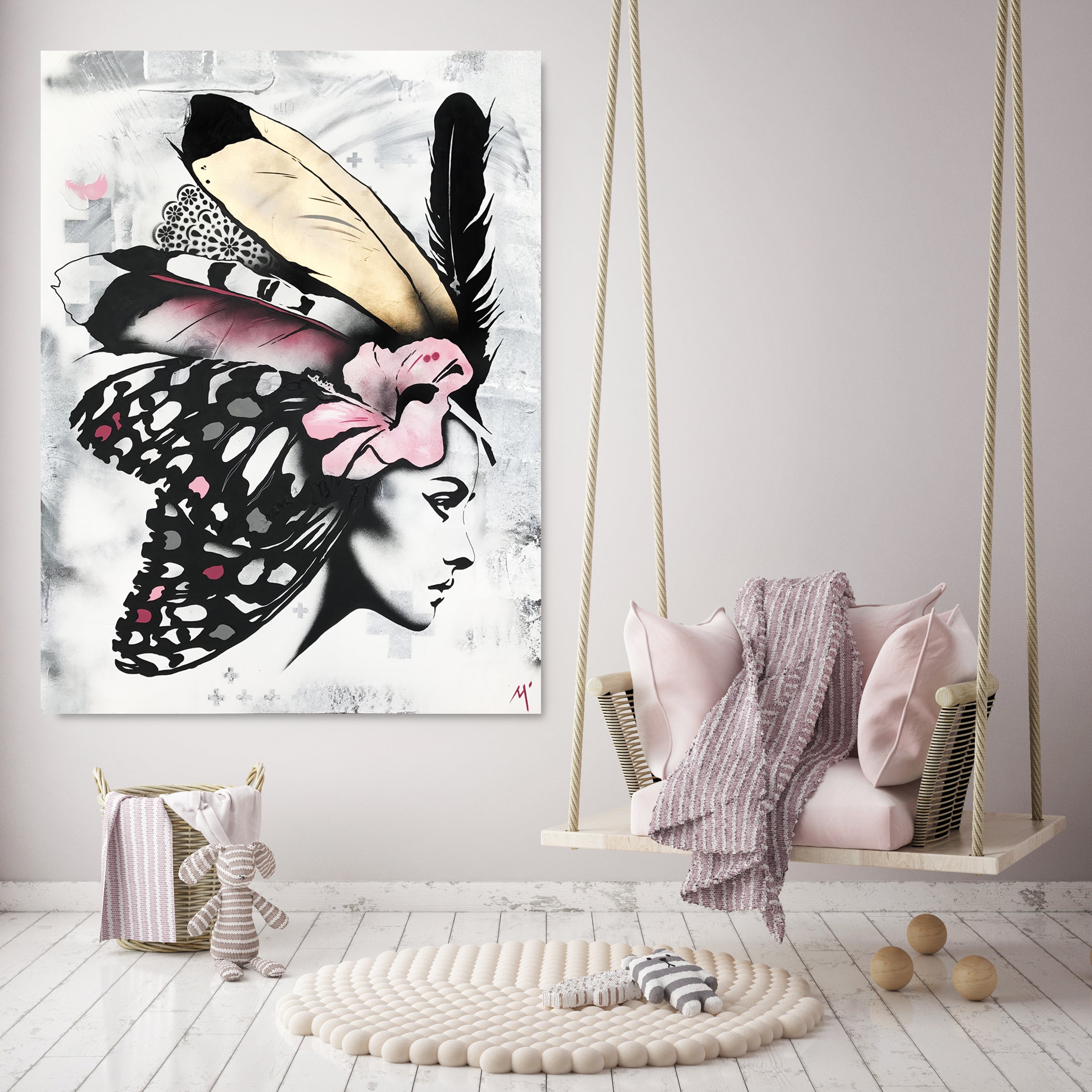 Original Painted Canvas Artwork