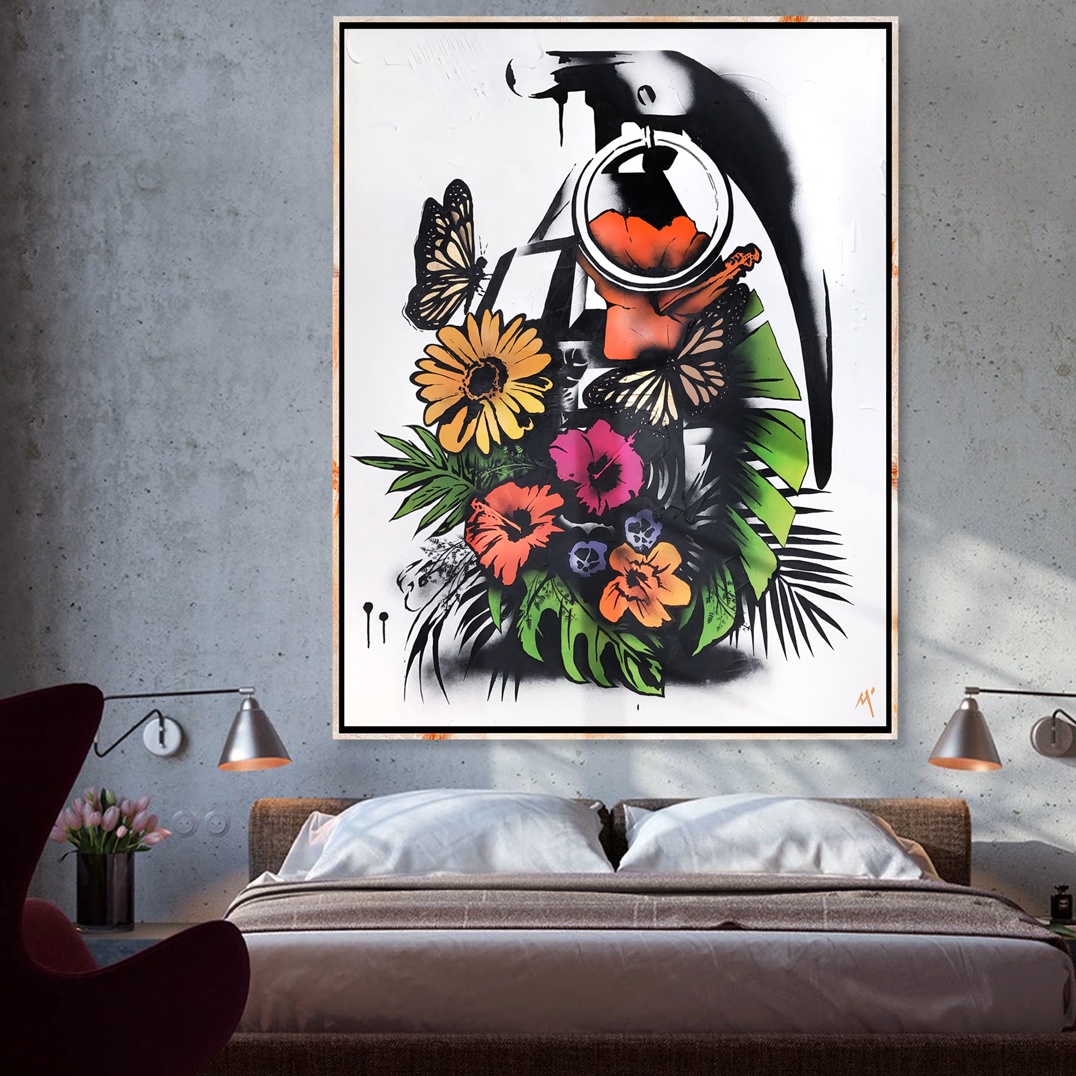 Original Painted Canvas Artwork