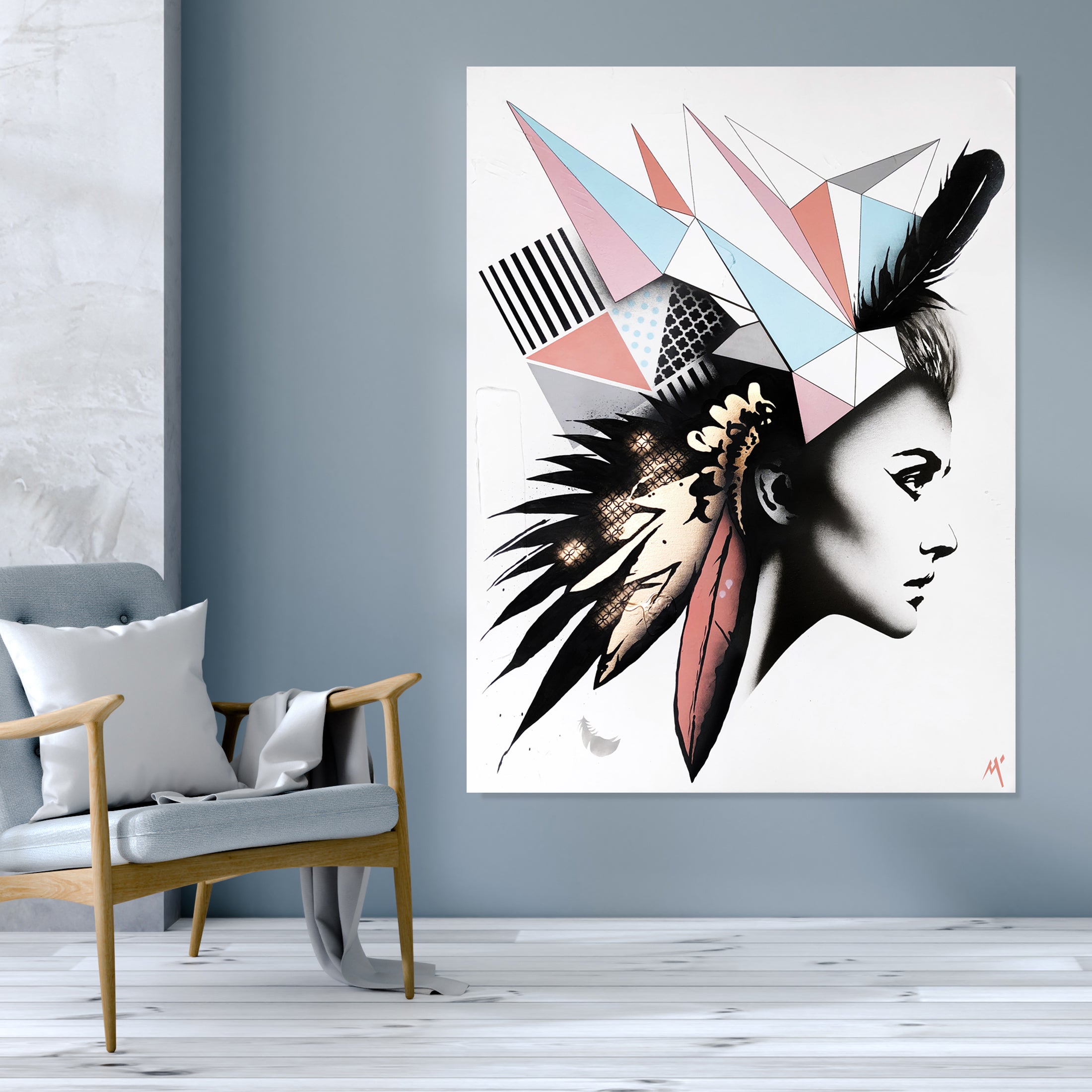 Original Painted Canvas Artwork